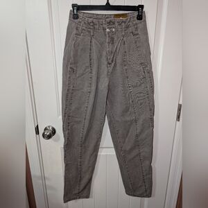 Vintage Hunters Run High Waisted Cotton Equestrian Pants W7/8 Khaki